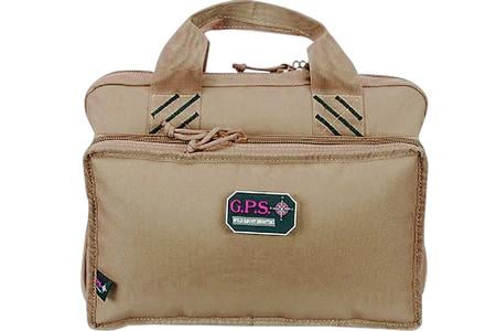 GPS 1310PCT     QUAD PISTOL RANGE BAG          TAN