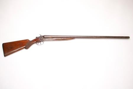 HOPKINS AND ALLEN ARMS SIDE BY SIDE 12 GA USED