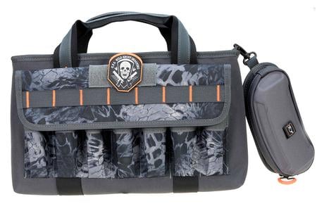 GPS 1409PCPMB   DBL PSTL RNGE BAG W/STORAGE   BLK