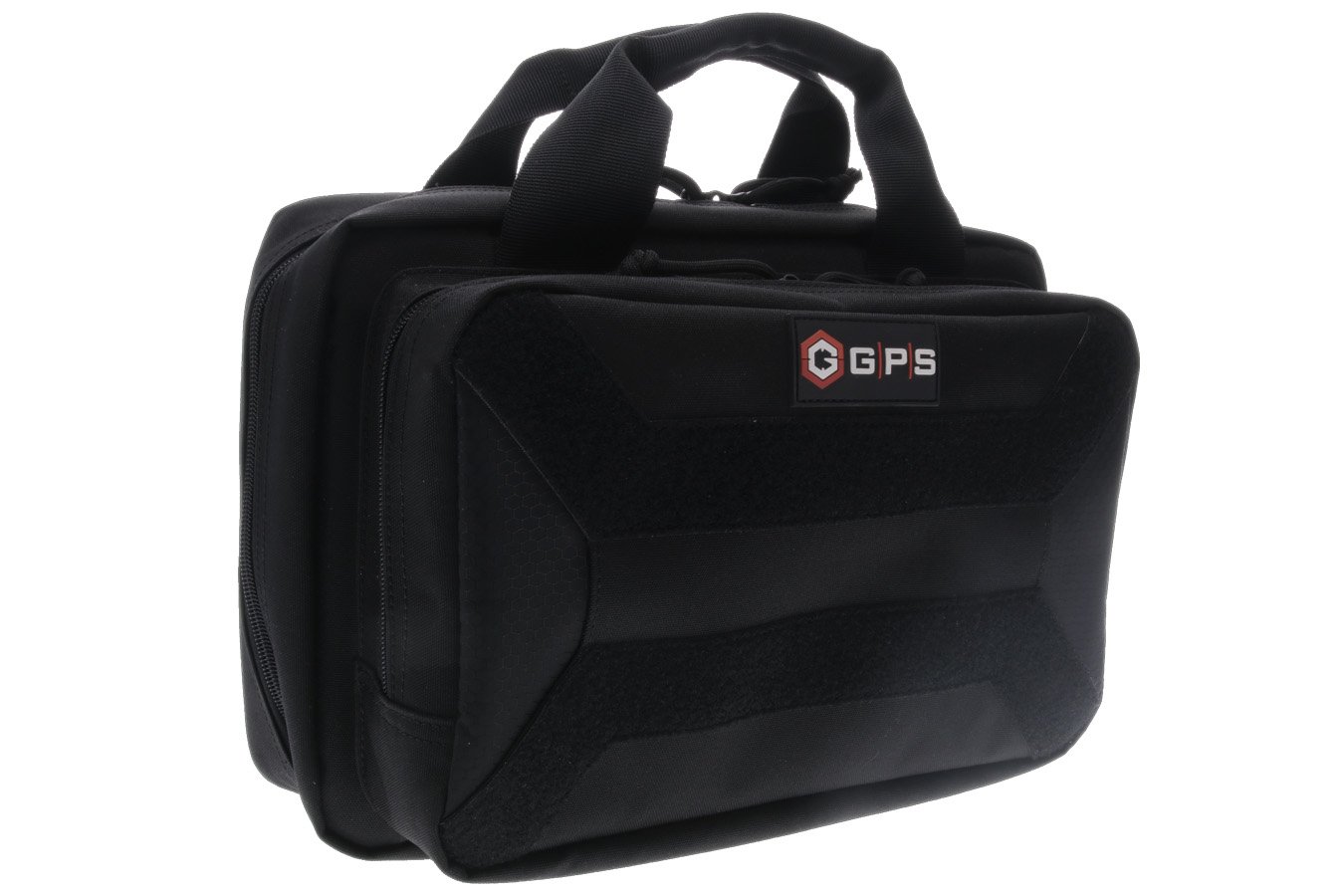 Gps 1 Handgun Pistol Case with Magazine Storage, Lockable Zippers & Cushioned Compartment