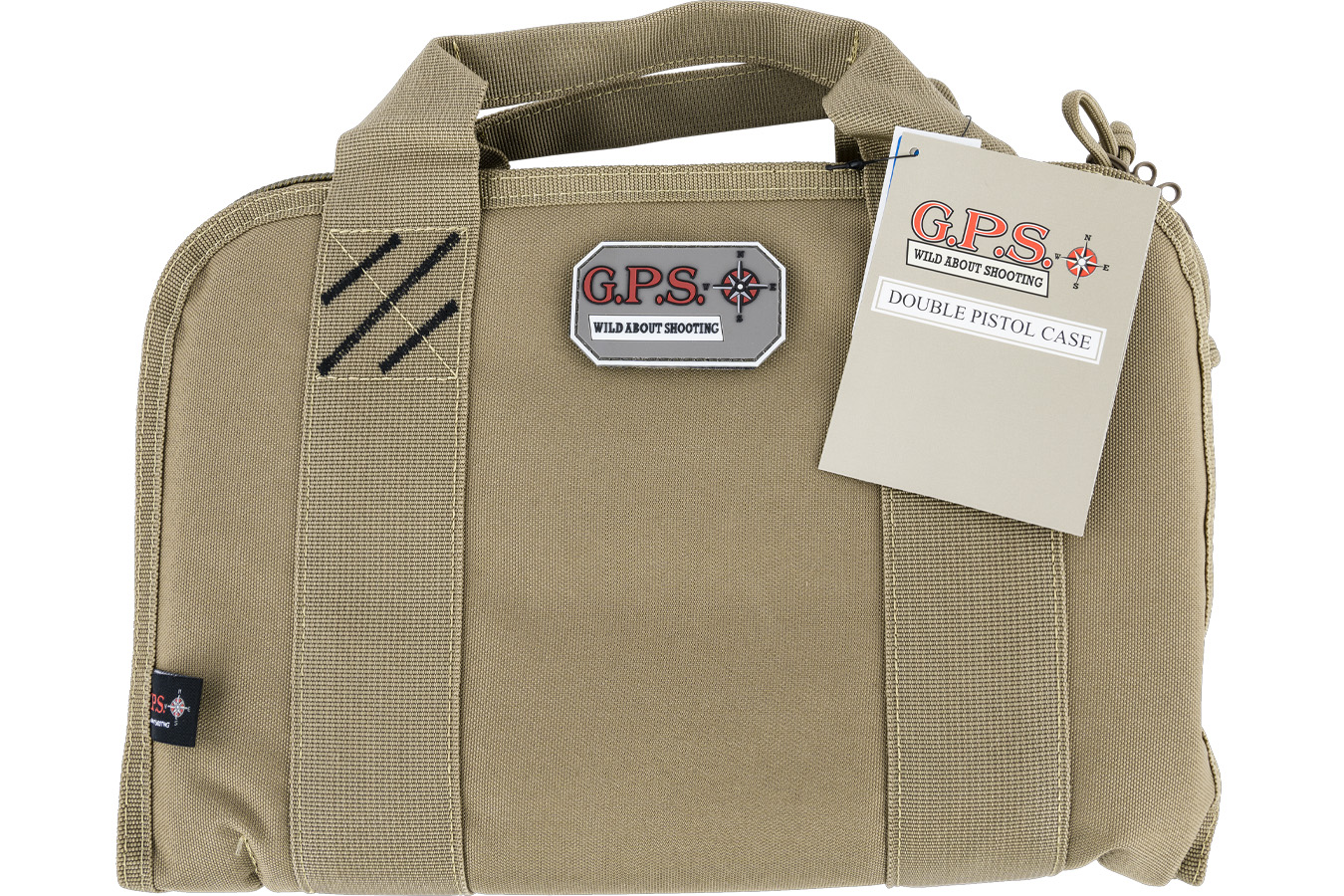 Gps Double Pistol Case With ID Storage System