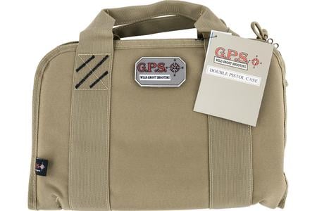 GPS 1308PCT     DBL PSTL CASE W/STOAGE         TAN