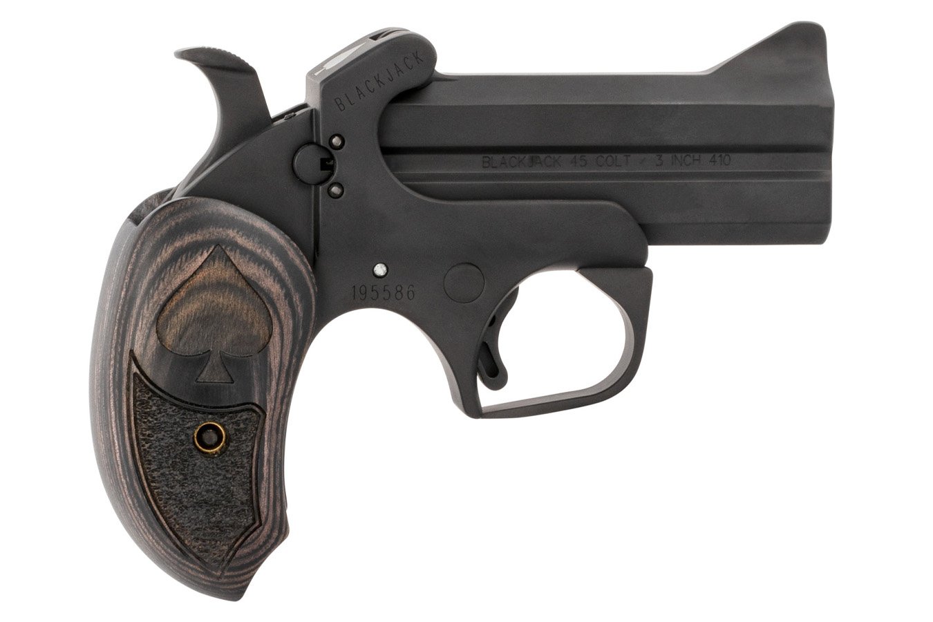Bond Arms Inc Black Jack 45 Colt (LC) 410 Gauge Pistol with Black Ash Grips