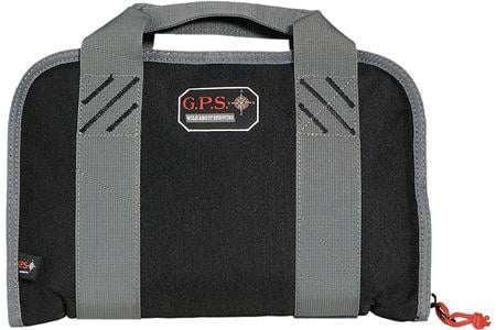 GPS 1107PCCB    DOUBLE PISTOL CASE W MAG STRGE BLK
