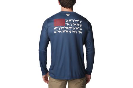 PHG TERMINAL SHOT GAME FLAG LS SHIRT