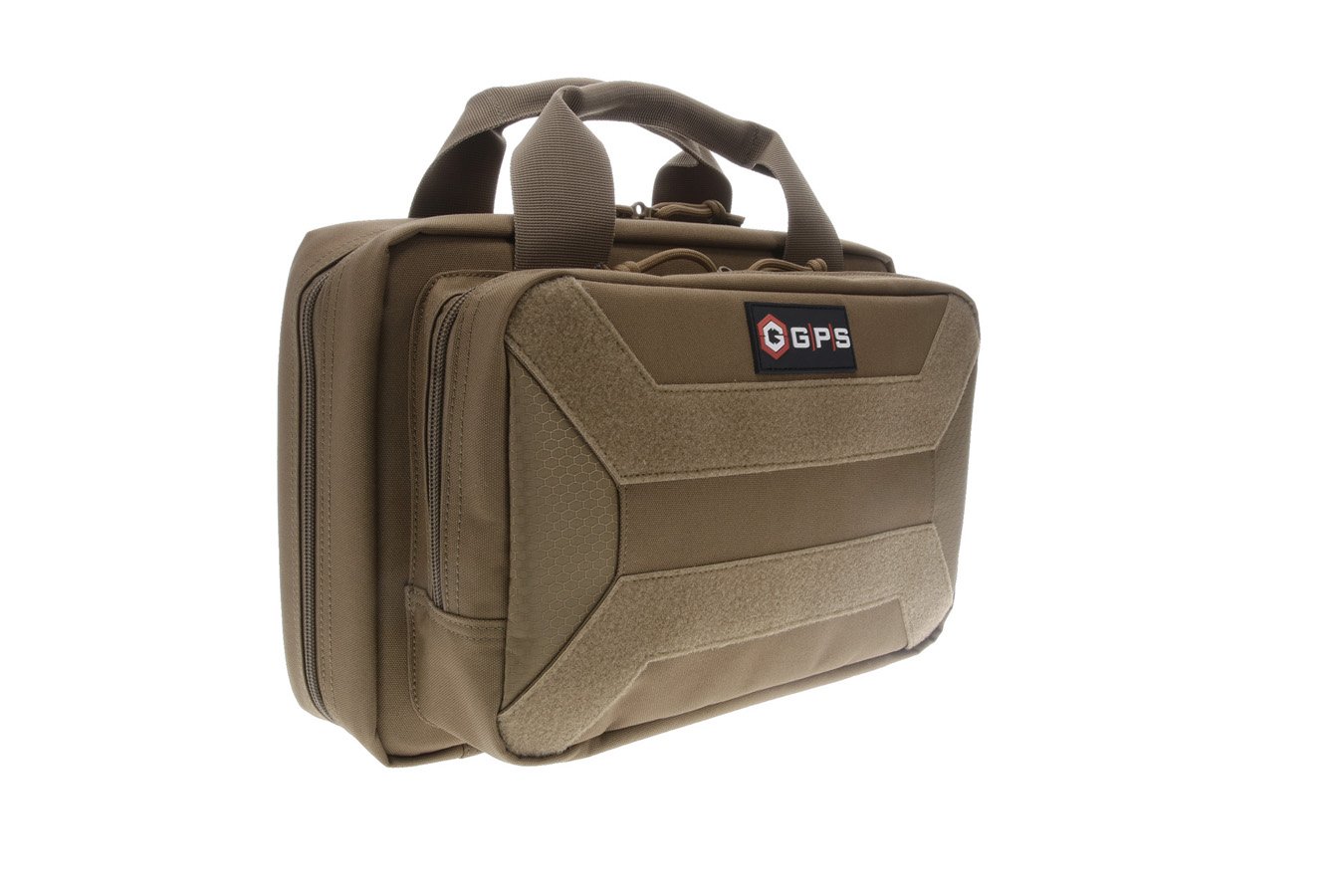 Gps 1 Handgun Pistol Case with Magazine Storage, Lockable Zippers & Cushioned Compartment