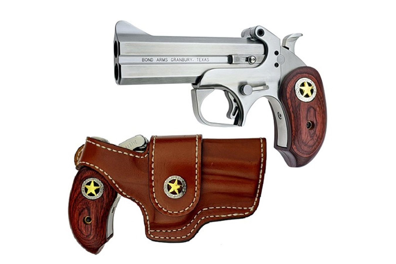 Bond Arms Inc Rustic Ranger 410 Bore | 45 Colt Pistol with Driving Holster