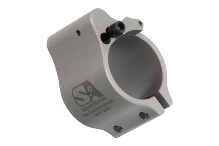 AR-15 CLAMP ON ADJUSTABLE GAS BLOCK .875 STAINLESS