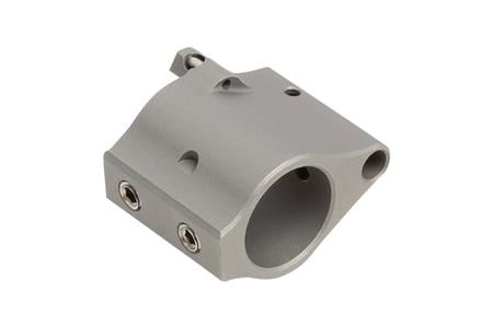 AR-15 SOLID ADJUSTABLE GAS BLOCK .625 STAINLESS STEEL