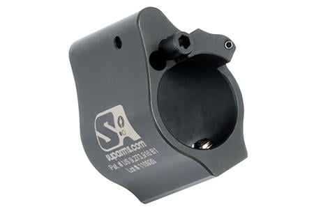 AR-15 SOLID ADJUSTABLE GAS BLOCK .625 BLACK