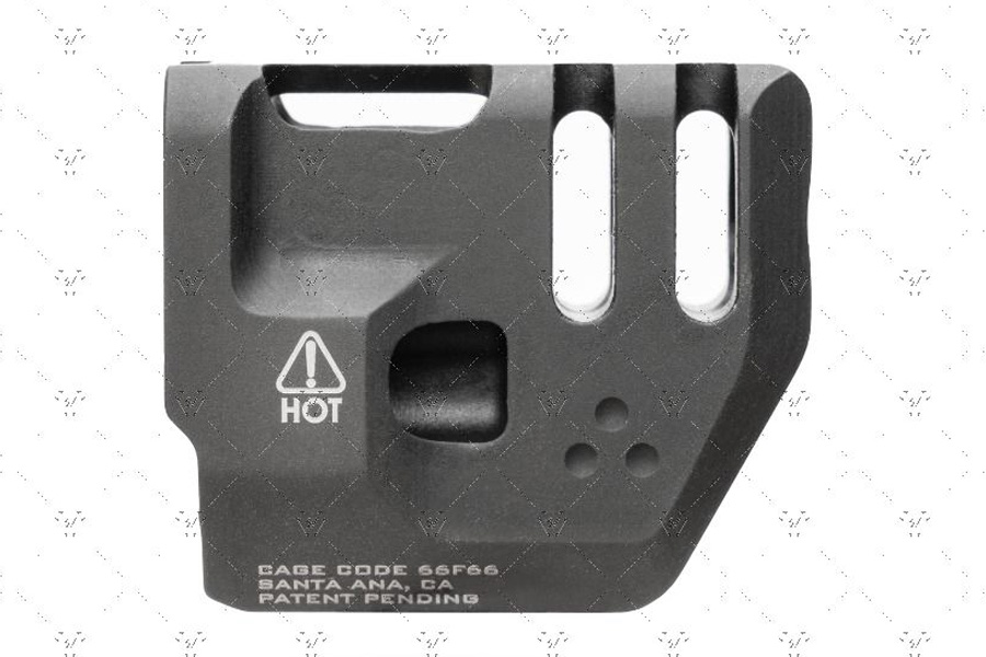 Strike Industries Mass Driver Compensator For Glock 17 Gen3 & Gen4 - 9mm, Black