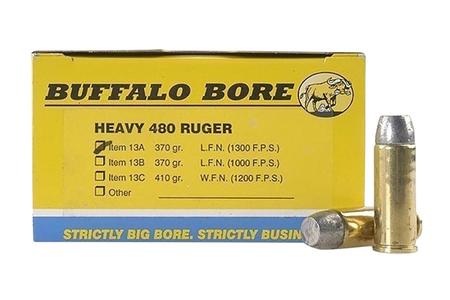 BBA 13A/20    480 RUGER    370 LBTLFN        20/12
