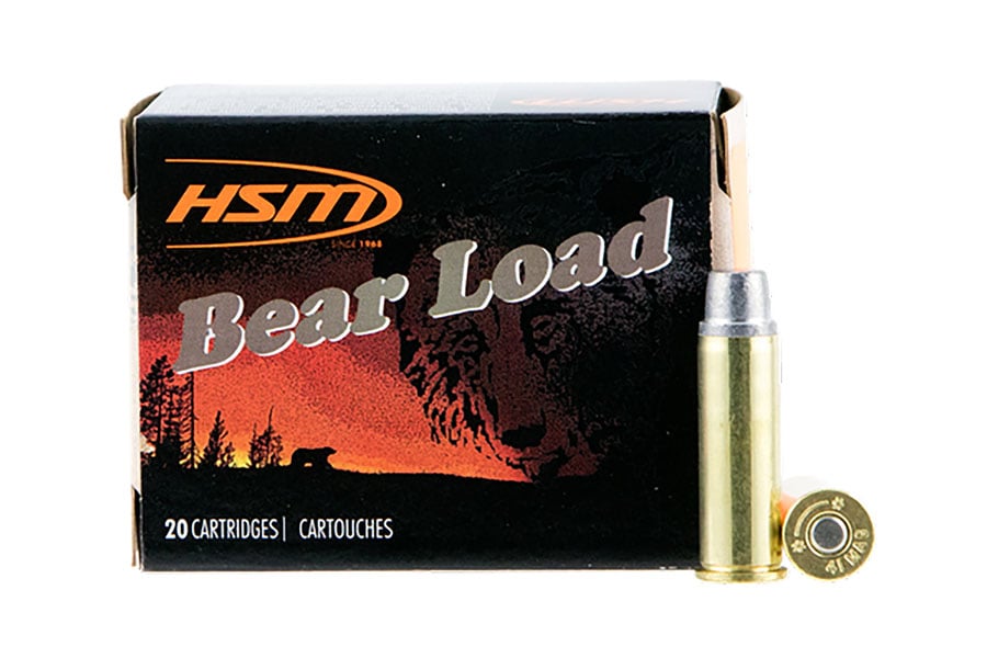 Hsm 41 Remington Magnum 230 Grain Semi Wadcutter Bear Load 50/Box