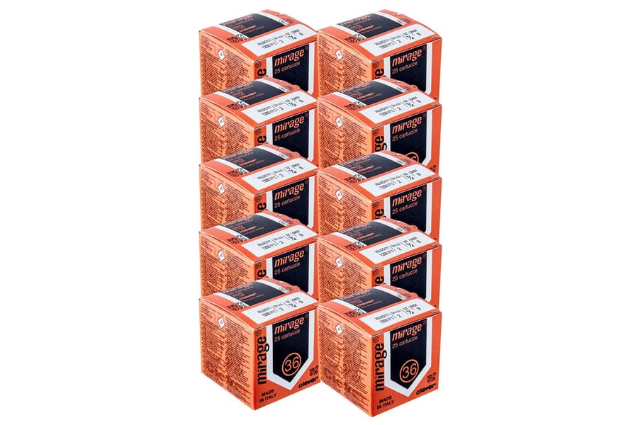 Clever 410 Bore 2-1/2 Inch 1/2 Oz 9 Shot Mirage Super Target T1 250/Case