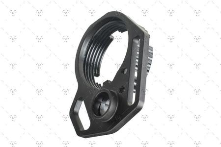 MULTI-FUNCTION END PLATE W/ANTI-ROTATION CASTLE NUT BLACK