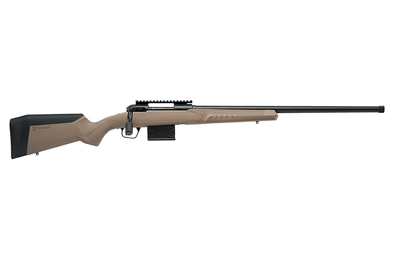 Savage 110 Tactical Desert Full Size 6mm Creedmoor Bolt Action Rifle with Adj AccuStock
