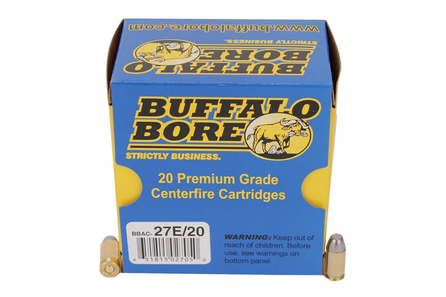 Buffalo Bore 380 ACP 100 Grain Hard Cast Flat Nose Standard Pressure Strictly Business 20/Box