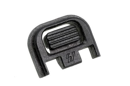 POLYFLEX SLIDE PLATE FOR G17  G19 IN BLACK