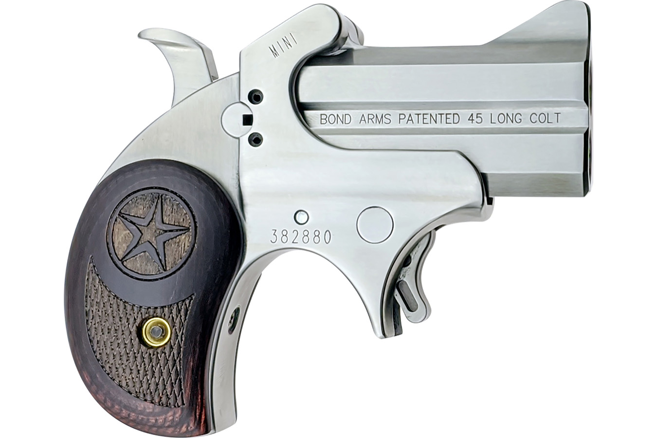 Bond Arms Inc Mini Original 45 Colt (LC) Pistol with Rosewood Grips