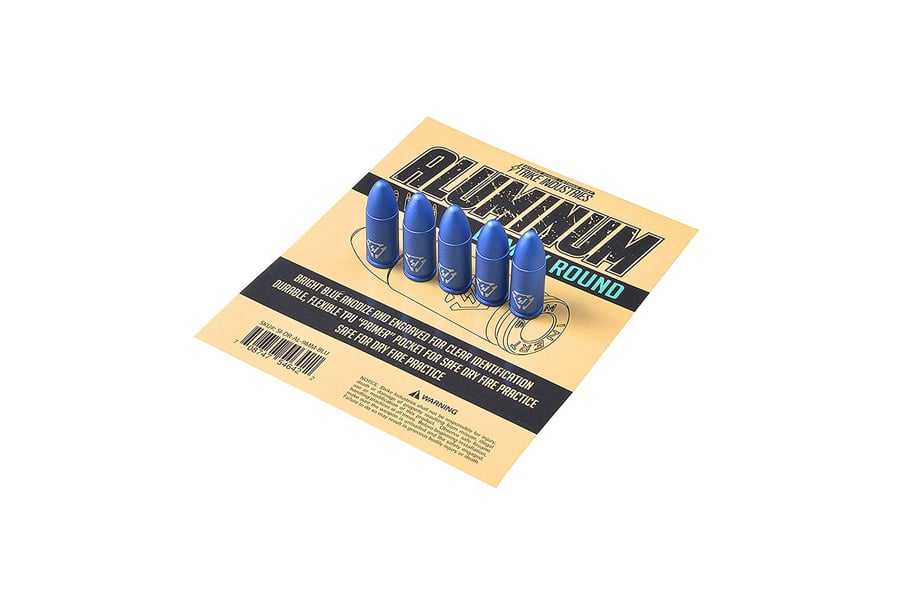 Strike Ind 9mm Luger 29.69mm Aluminum Dummy Rounds Strike Industries 5 Pack
