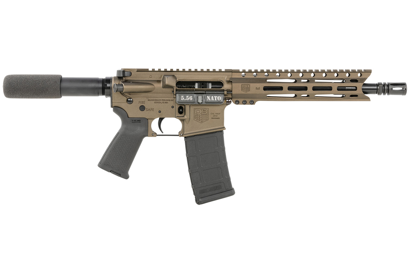 Diamondback DB15 5.56x45mm NATO Pistol with M-LOK Handguard