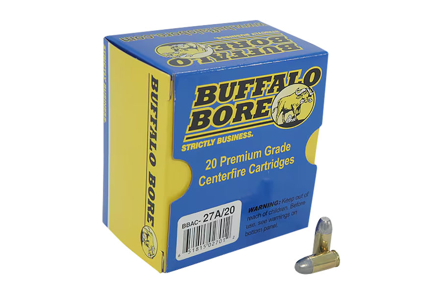 Buffalo Bore 380 ACP 100 Grain Hard Cast Flat Nose Personal Defense Strictly Business 20/Box