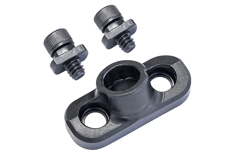 Sons Of Liberty Gun Works ANGLED M-LOK QD SLING SWIVEL SOCKET FOR AR-15 BLACK