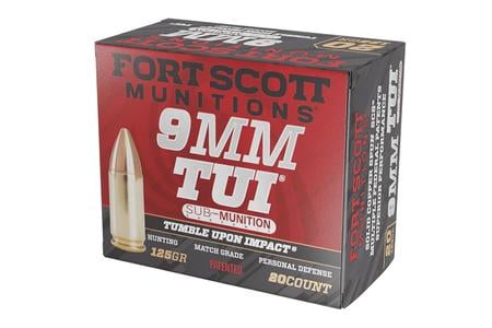 FSM 9MM-125-SCVSS     9MM    125G  TUI SUB   20/25