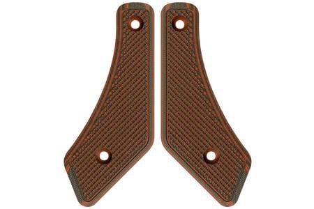 LEVER STOCK G10 LARGE PISTOL GRIP - RED BLACK