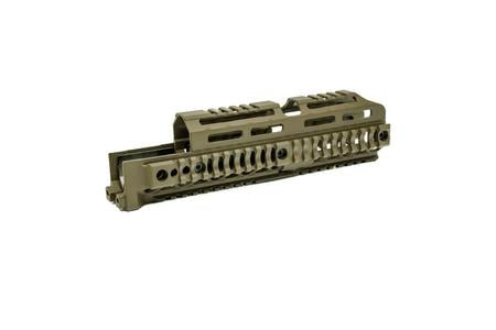 AK ALPHA SERIES QUAD RAIL HANDGUARD 10.0 - FDE