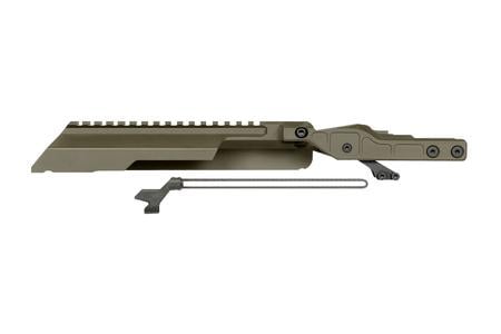 AK ALPHA SERIES RAILED TOP COVER ODG