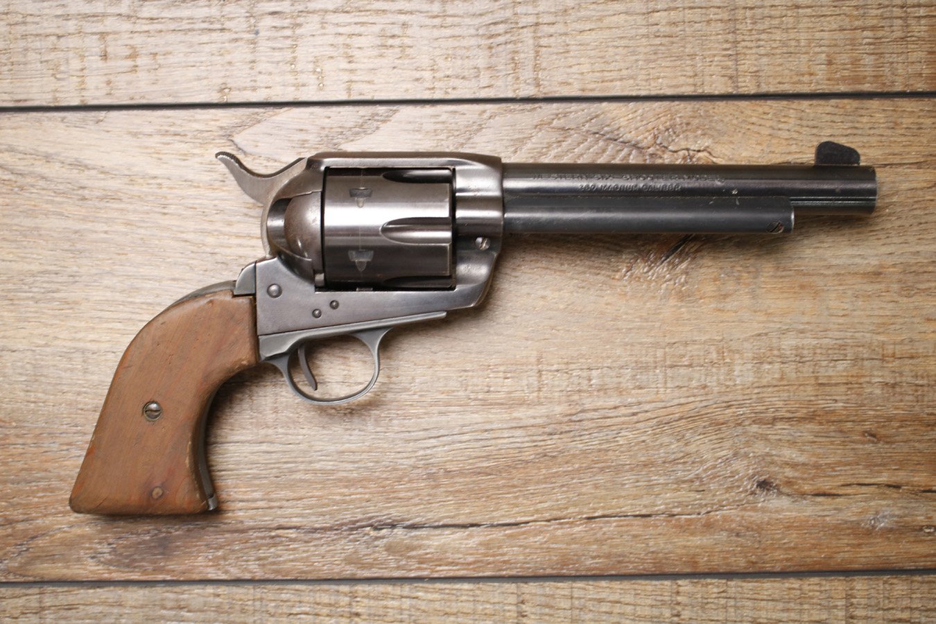 Hy Hunter Western Six-Shooter 357 Magnum Police Trade-in Revolver