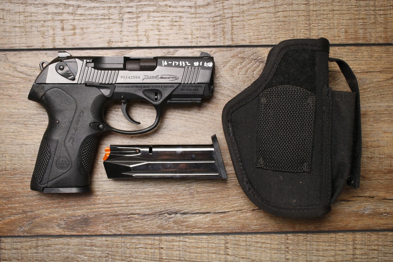 Beretta PX4 Storm 9mm Police Trade-in Pistol w/ 2 Total Mags and Holster
