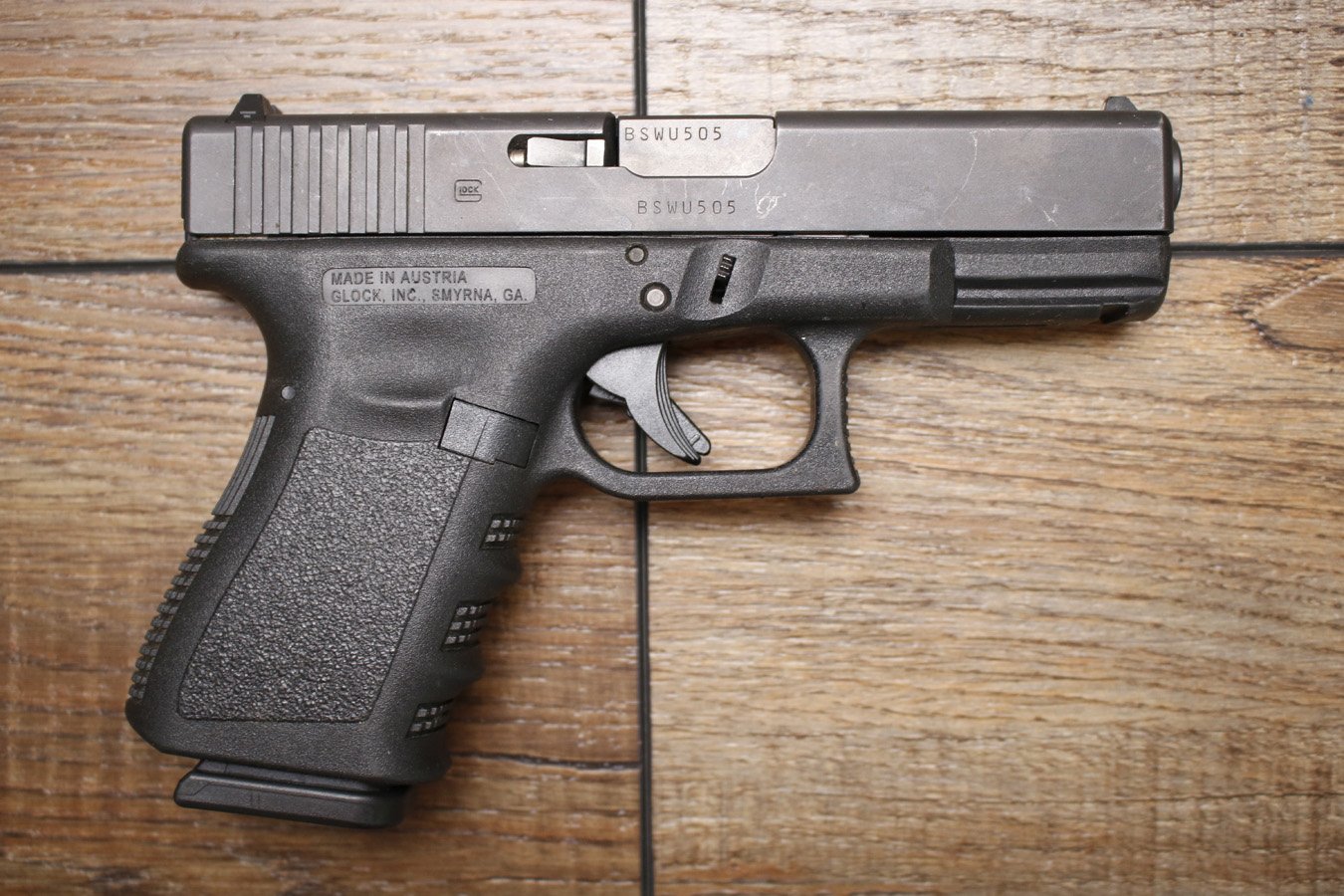 Glock 19 Gen3 9mm Police Trade-in Pistol