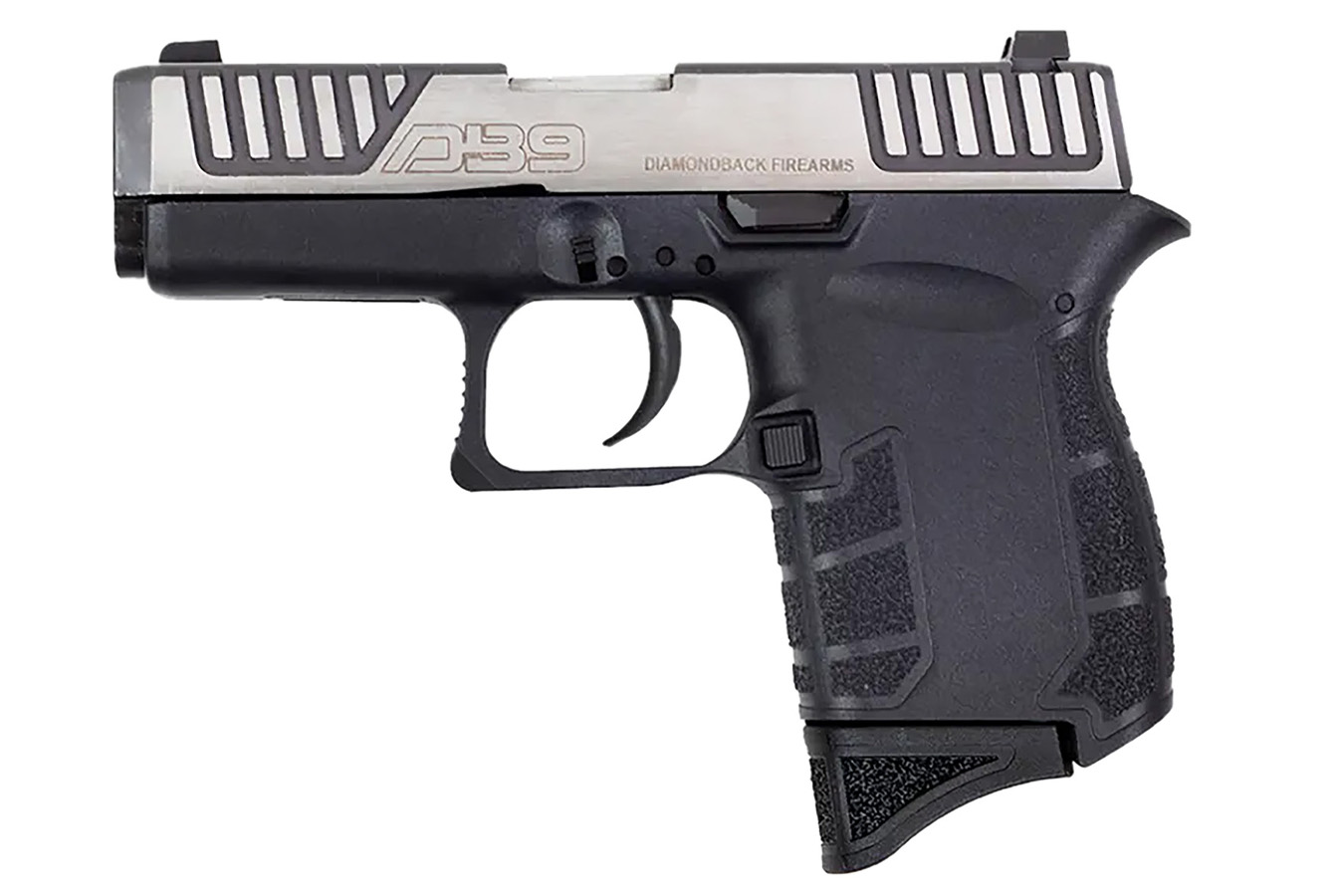 Diamondback DB9 Gen4 Micro-Compact Frame 9mm Luger Pistol with Serrated Slide