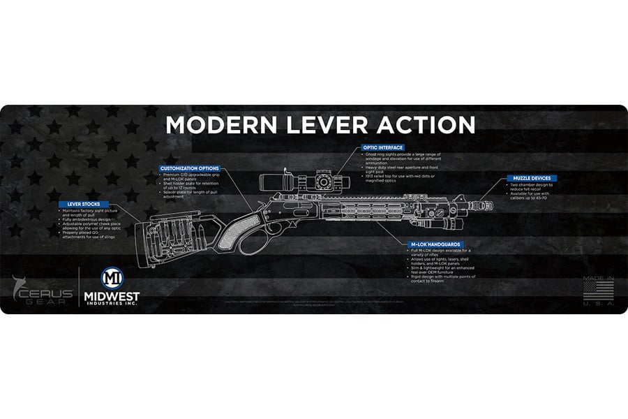 Midwest Industries Series 36x12 Gun Mat Lever Action