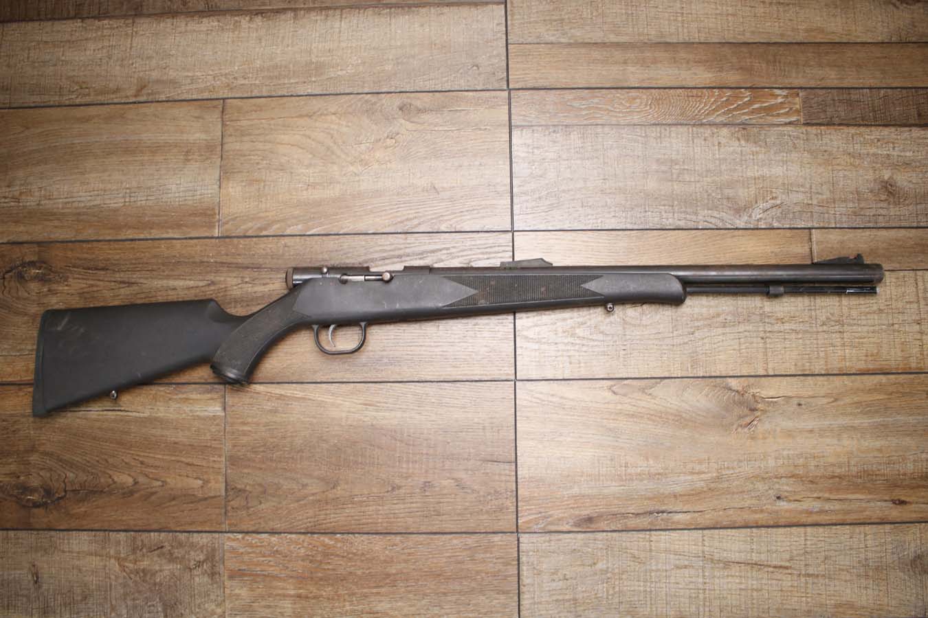TRADITIONS TRACKER 209 IN-LINE 50 CAL BLACK POWDER RIFLE USED