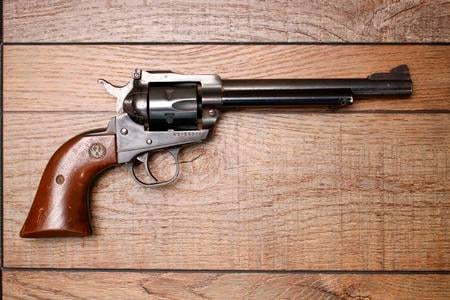 NEW MODEL SINGLE-SIX 22 CAL USED