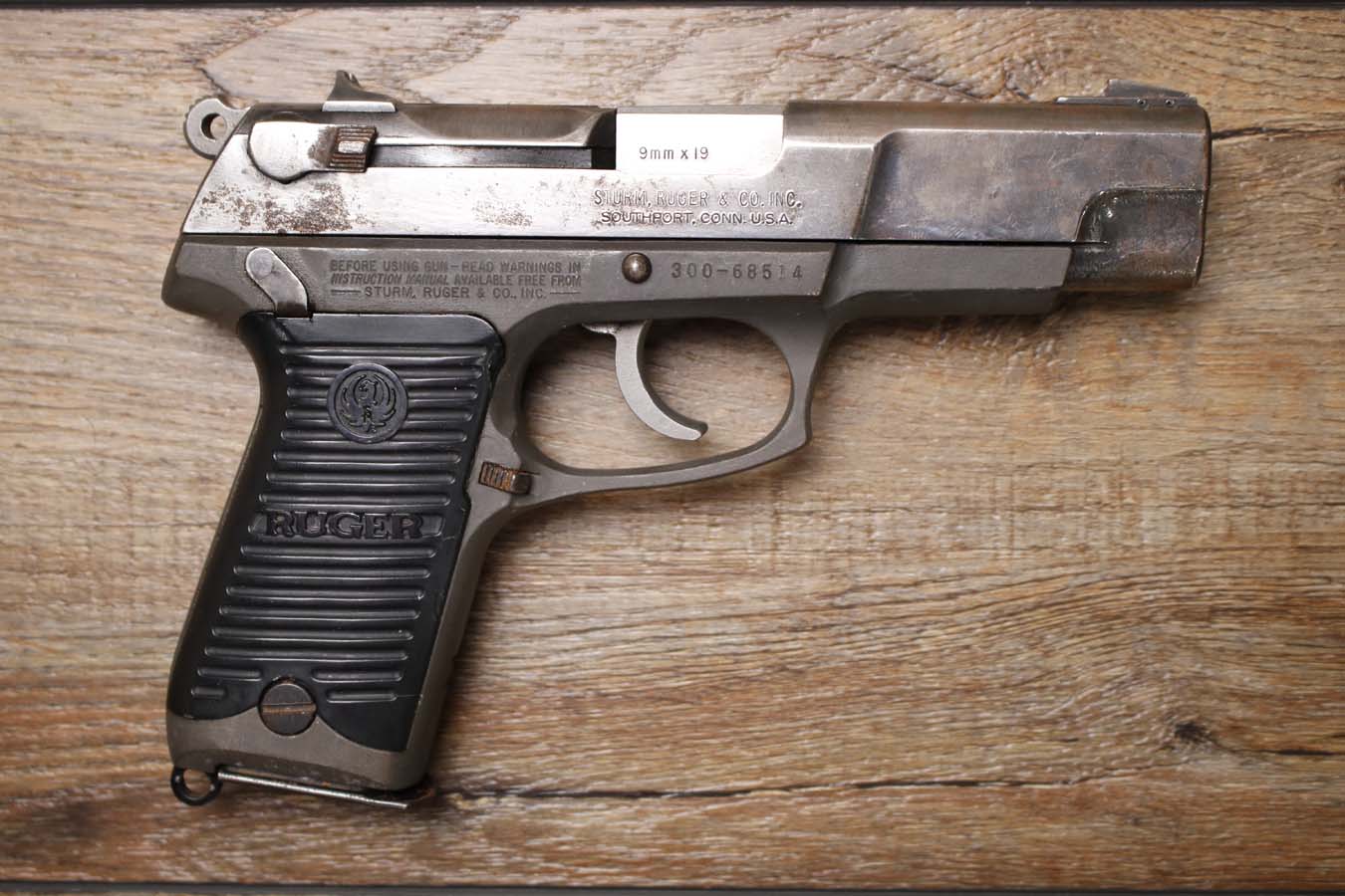 Ruger P85 9mm Police Trade-In Pistol