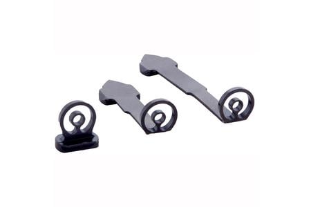 RIFLE ADJUSTABLE PEEP SHORT BULLSEYE REAR SIGHT BLACK