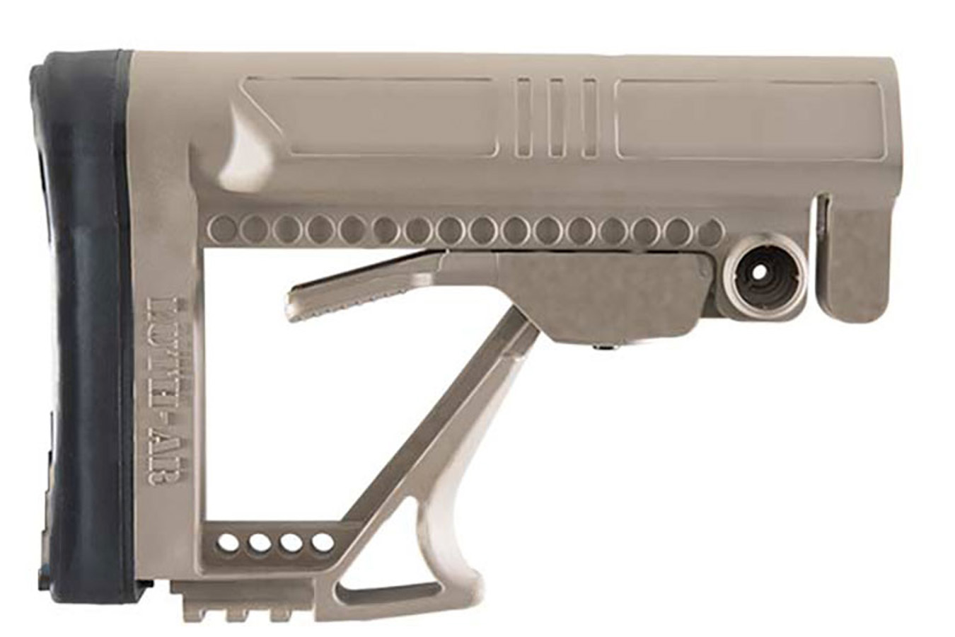 Luth Ar Llc MBA-5 Buttstock Assembly FDE with a Paddle-Style Adjustment Lever