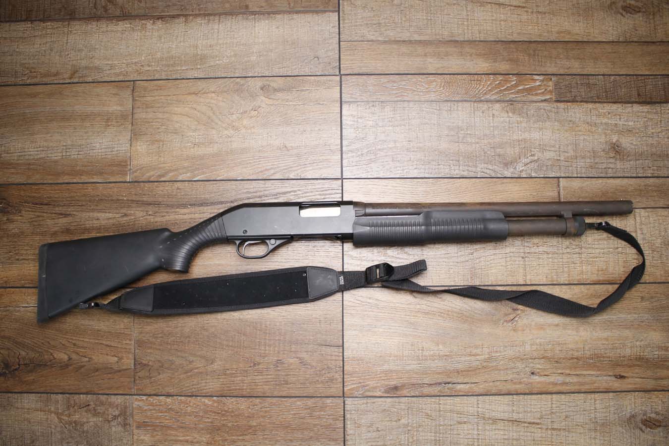 Stevens 320 12 GA Police Trade-In Shotgun