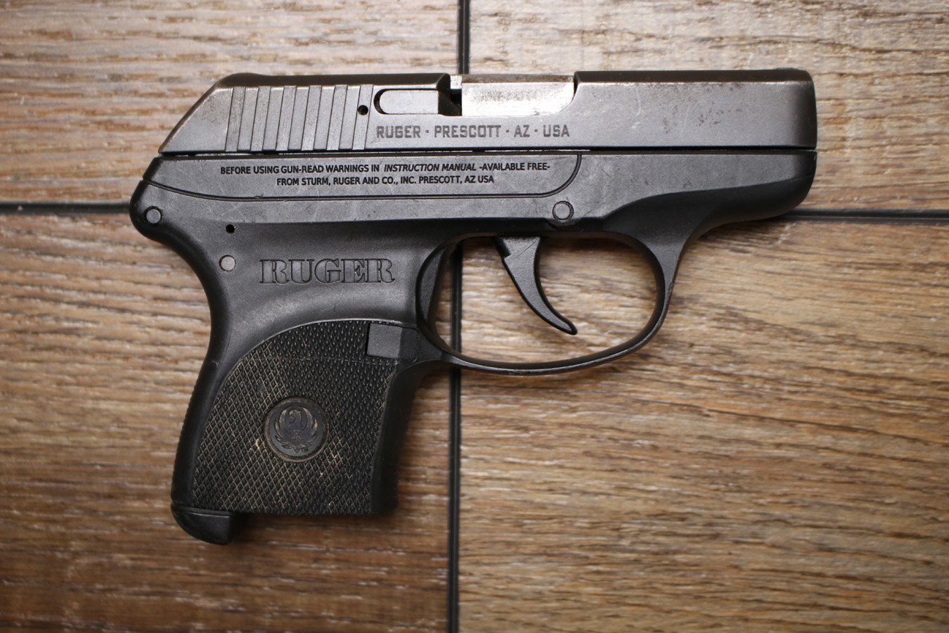 Ruger LCP 380 ACP Used Police Trade-in Pistol (Magazine Not Included)