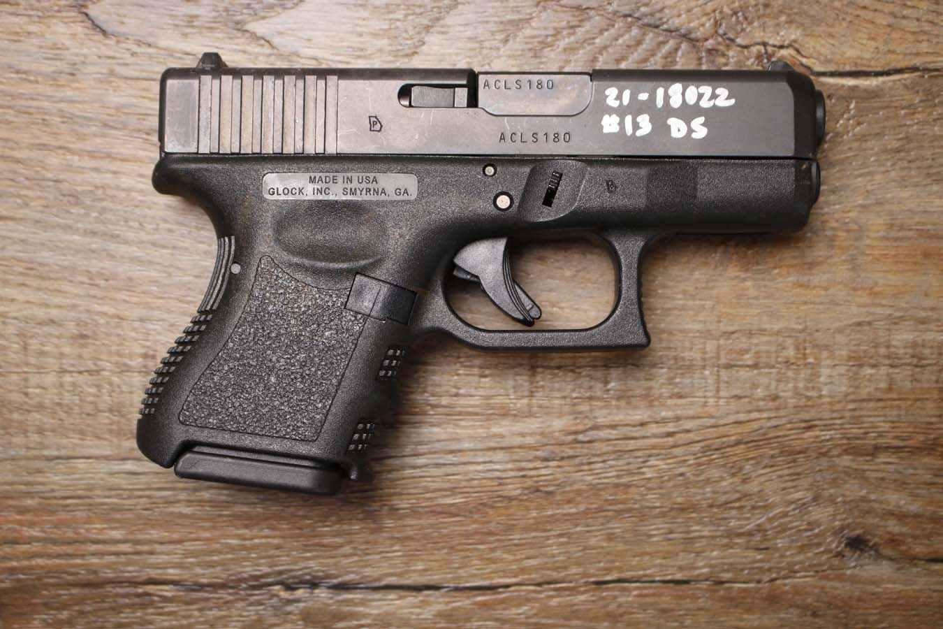Glock 26 Gen3 9mm Police Trade-In Pistol
