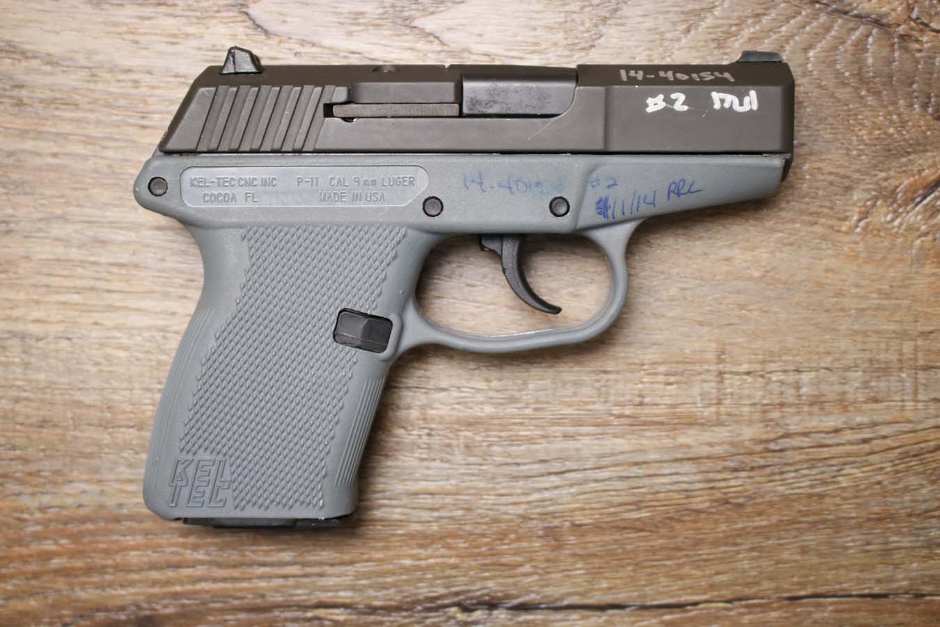 Kel-Tec P-11 9mm Police Trade-In Pistol