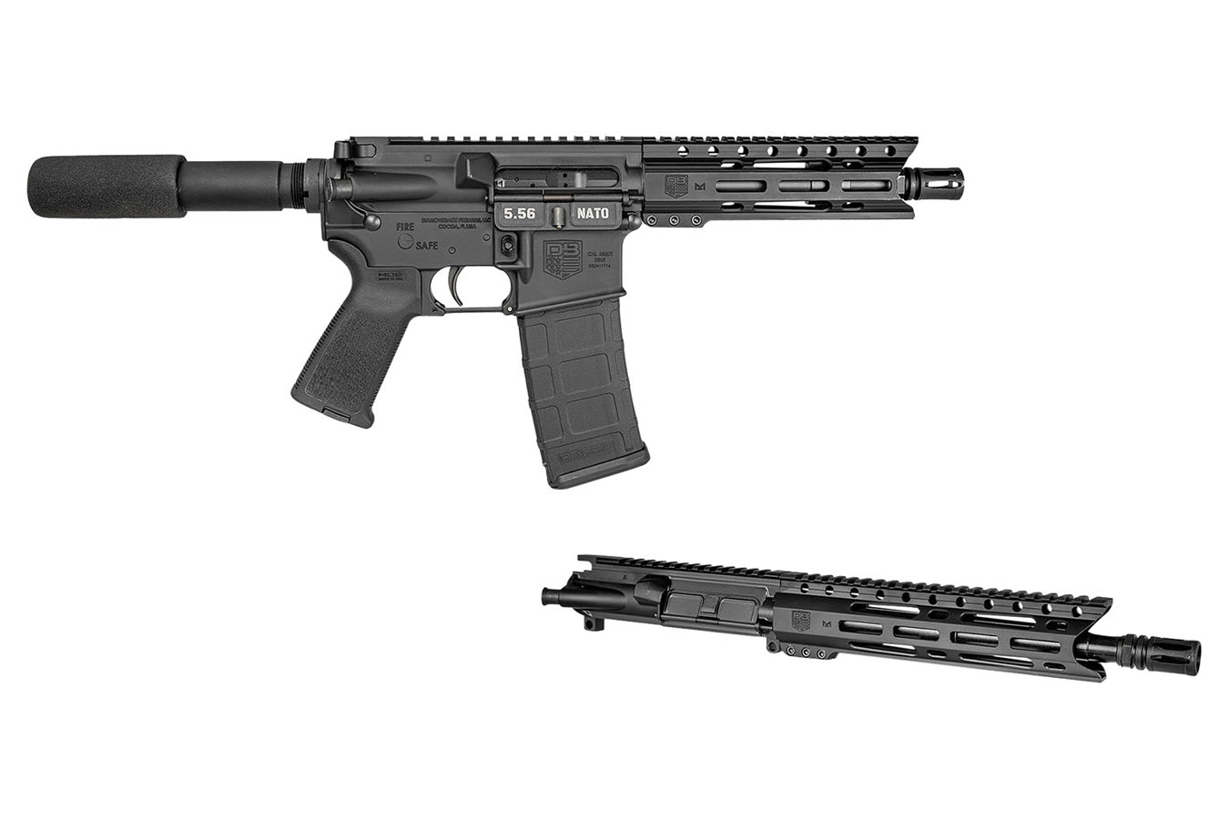 Diamondback DB15 5.56mm Tactical Pistol With Magpul Grips 