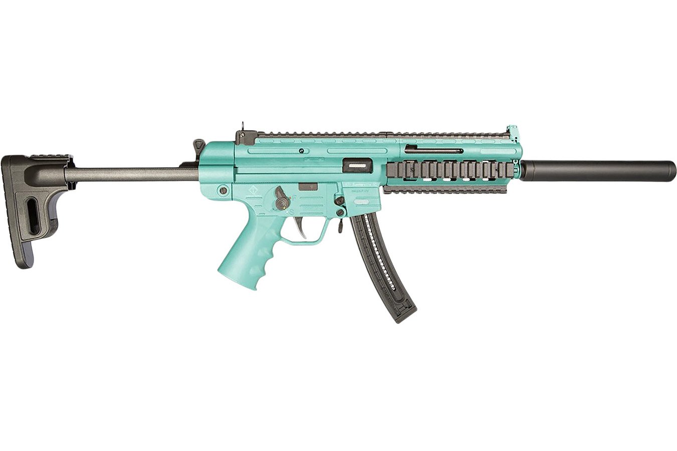 American Tactical GSG-16 Full Size 22 LR Rifle with Black Collapsible w/Storage Compartment Stock