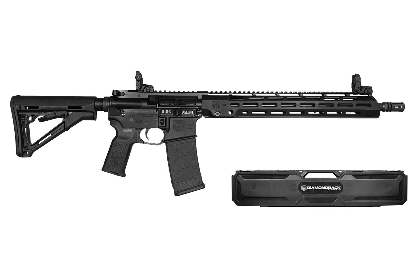 Diamondback DB15 5.56mm NATO Tactical Rifle With Magpul Grips