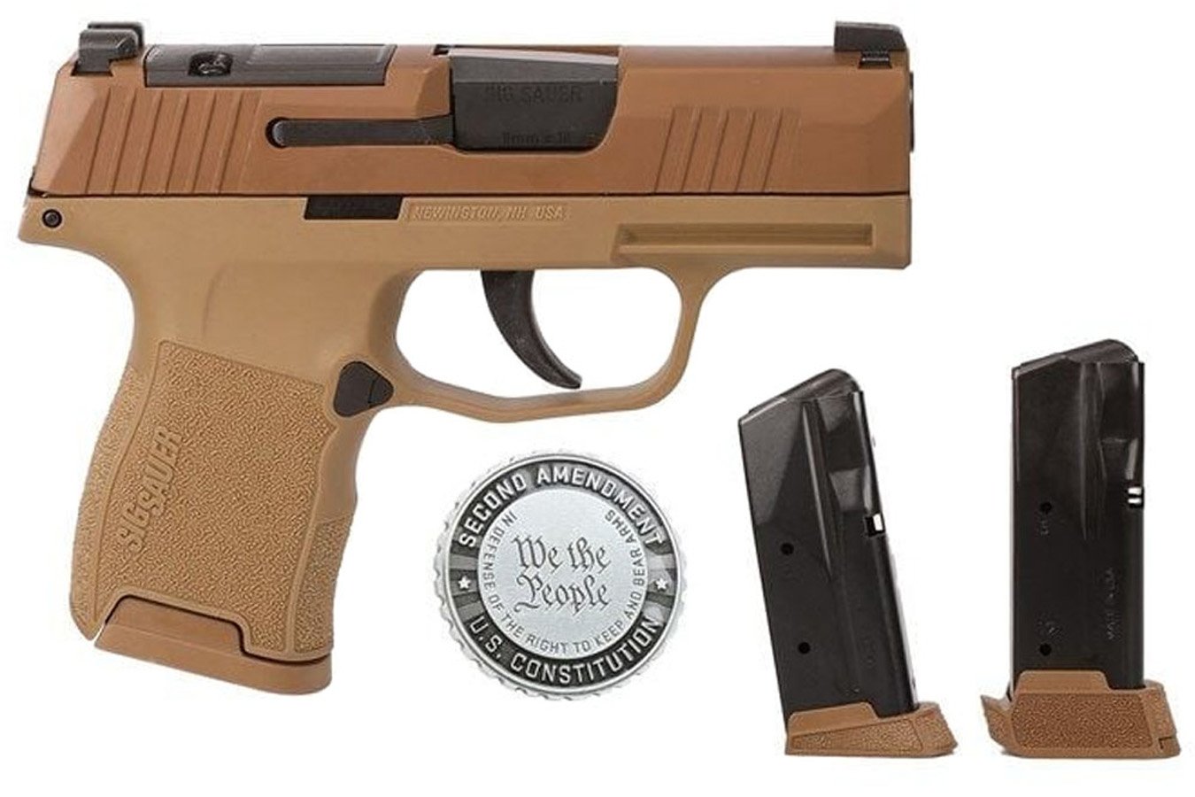 Sig Sauer P365 9mm Optic Ready 2A Edition Pistol with FDE FInish