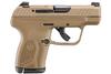 RUGER LCP MAX 380 ACP 2.8 IN BARREL FDE FRAME AND SLIDE 10 RD